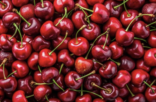 Fresh cherries