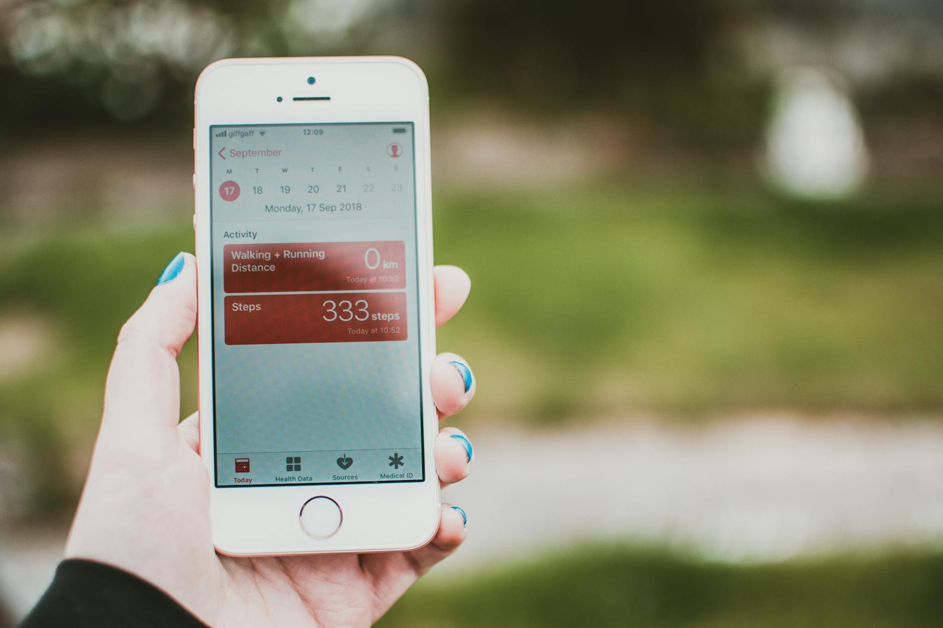 smartphone displaying a sleep tracking app dashboard - waking up at 3am